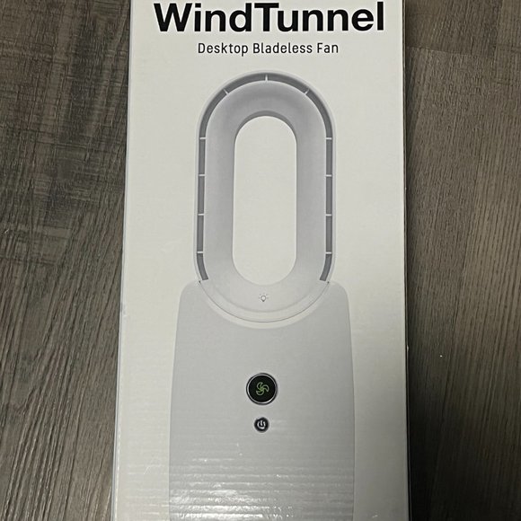 New Merkury Innovations Bladeless LED color Desk Fan , perfect for work, etc - Picture 3 of 5